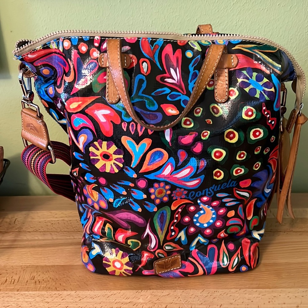 Consuela large bucket bag.
